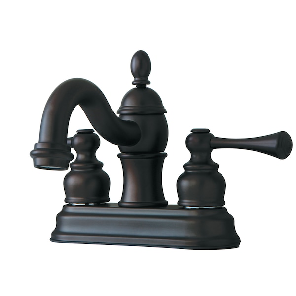 4" Centerset Bathroom Faucet, Oil Rubbed Bronze
